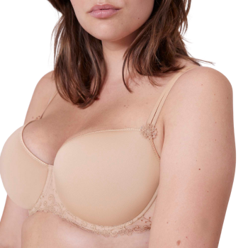 SP-12X343-709- Reggiseno spacer a balconcino Délice con ferretto - Nude