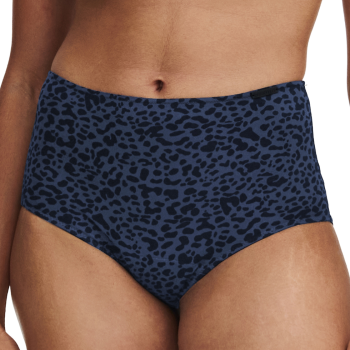 CL-C17P70-0M4 - Culotte da ciclo vita alta Period Panty Essential - Blu animalier