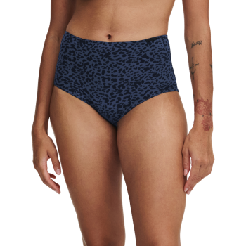 CL-C17P70-0M4 - Culotte da ciclo vita alta Period Panty Essential - Blu animalier