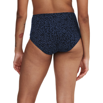 CL-C17P70-0M4 - Culotte da ciclo vita alta Period Panty Essential - Blu animalier