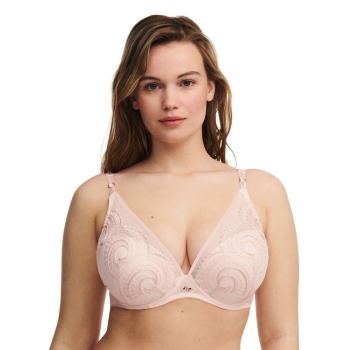 CL-C11YNA-0JV- Reggiseno a vela scollato Mystic Dream con ferretto - Rosa Taffeta