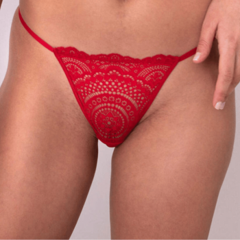 SL-PBK003-020- Slip mini con lacci Sublime - rosso