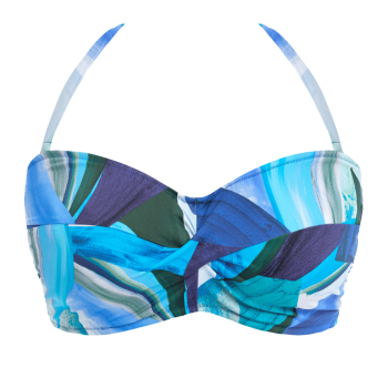 FL-FS502909SPH - Costume a fascia Aguada Beach - Blu fantasia