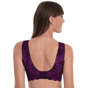 ANI5400.121- Bralette Essential Lace senza ferretto con coppe estraibili - Purple