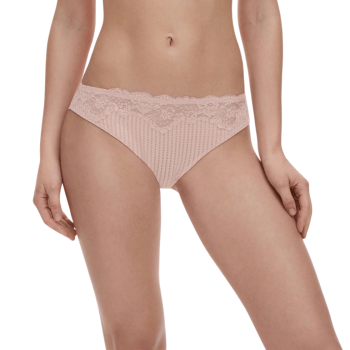 CL-C93730-0VF - Slip Marilyn con pizzo - Rosa autentico