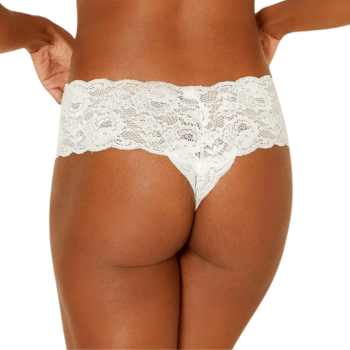 CB-NEVER0343-MOON- Never say never Perizoma Comfie in pizzo- Moon Ivory