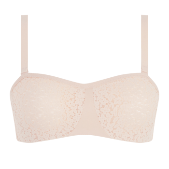 CL-C13FMK-01N- Reggiseno a fascia sfoderato Norah - Beige dorè