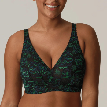 PD-0163496PFE Bralette a Triangolo San Angel senza ferretto - Peacock Feather