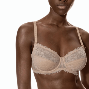 MEY-1350002-376- Reggiseno soft con ferretto in pizzo serie Fabulous - Cream Tan