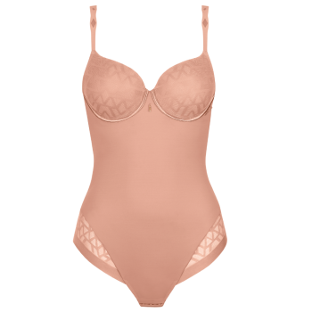 LIS-23436-RH - Body Opal con coppe preformate - Rosa polvere