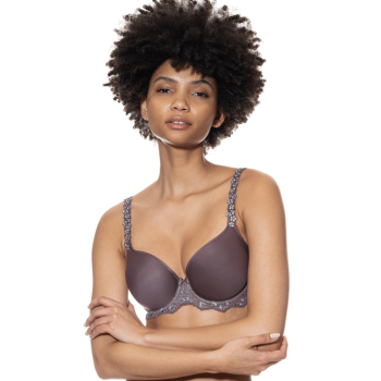 MEY-74441-1136- Reggiseno spacer full-cup con ferretto serie Delightful - Taupe noir