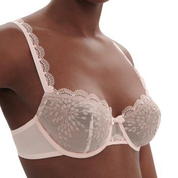 SP-1A2330-332- Reggiseno a balconcino Singulière con ferretto - Poudre pétale