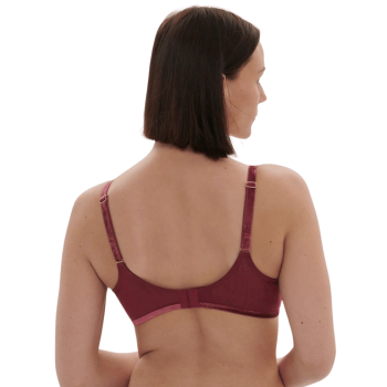 SP-1E3319-445- Reggiseno a vela scollato Scénario con ferretto - Rouge spinelle