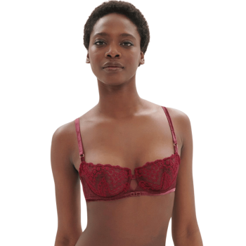 SP-1E3330-445- Reggiseno a balconcino Scénario con ferretto - Rouge Spinelle