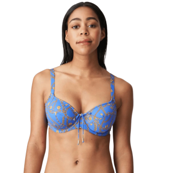 PD-4009110BEL- Bikini Reggiseno combinabile Olbia con ferretto - Blu elettrico