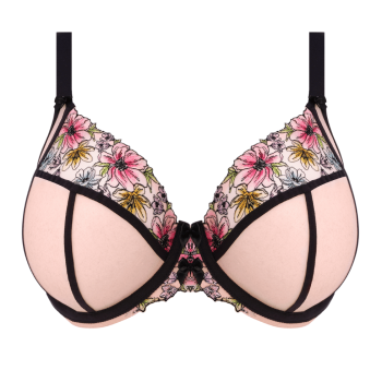 EL-EL301802BAK - Reggiseno Carrie speciale seno abbondante - beige nero