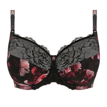 FL-FL100701BLK - Reggiseno soft Pippa con ferretto - nero fiori