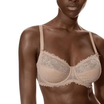 MEY-1350002-376- Reggiseno soft con ferretto in pizzo serie Fabulous - Cream Tan