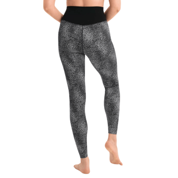 ANI1676.480-Sport tights massage - leggings magici linfodrenanti a compressione graduata con banda - bubble grey