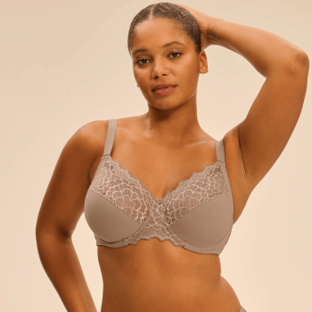 SP-12A320-782- Reggiseno soft Caresse con ferretto - Grigio